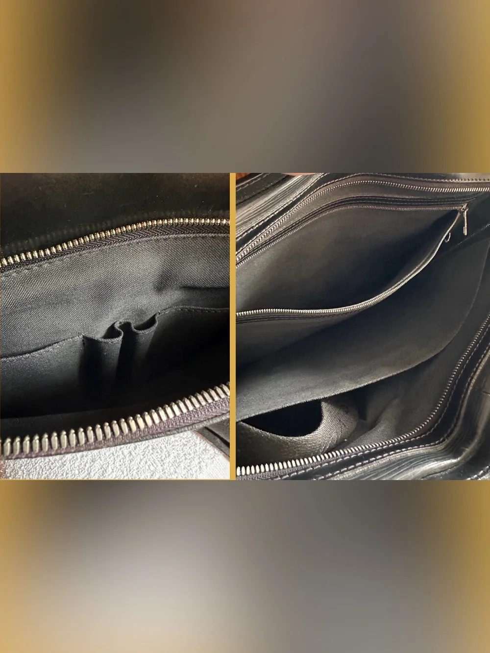 ✨ Louis Vuitton Epi Bassano GM Briefcase – Black ✨